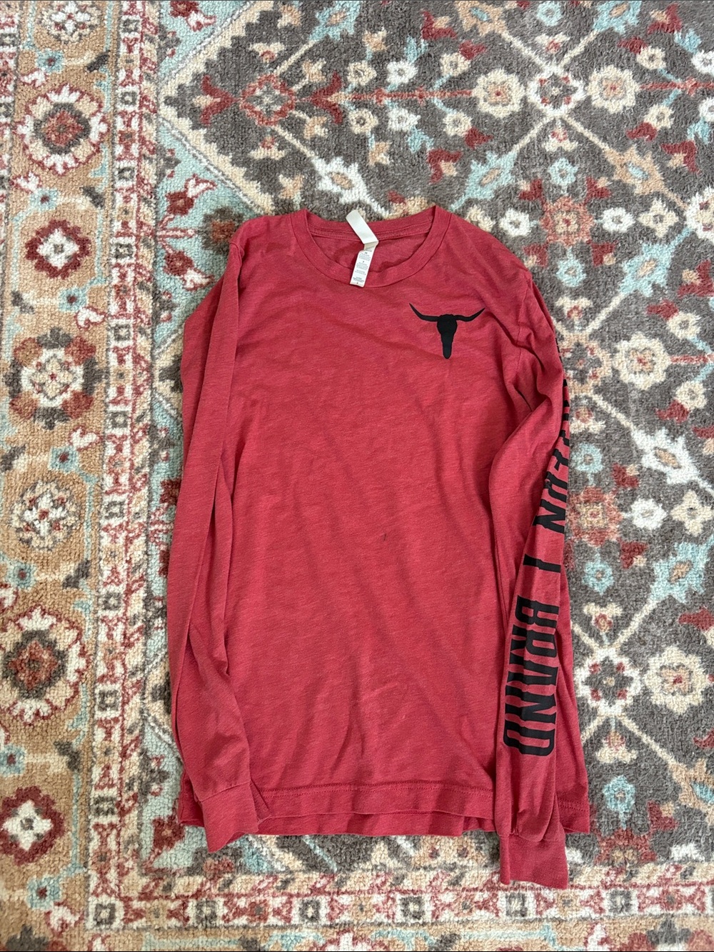 western T brand long sleeve tshirt